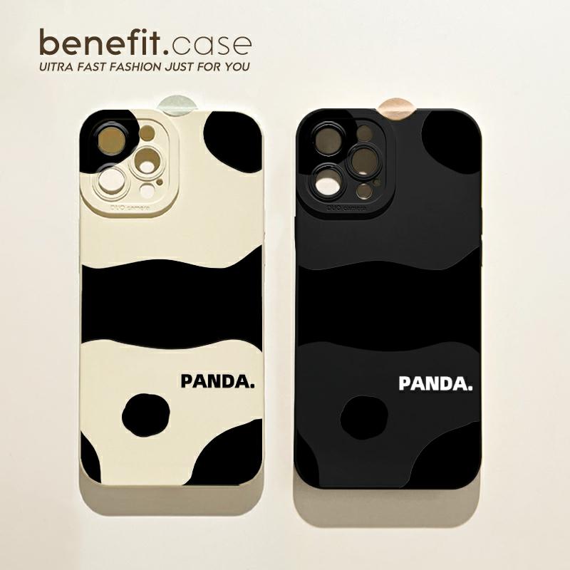 Accesorii Creative Pentru Telefoane Mobile | Beneficiile Huselor Pentru Telefonul Iphone 13, 14 Pro Max, 12, 11, Xs Max, Xr, 8 Plus Și 7 Mini Cu Design Minimalist Și Creativ, Inspirate De Panda Mare În Culori Alb-Negru, Sunt Ideale Pentru Protecția Împotriva Căderilor. Accesorii Creative Pentru Telefoane Mobile Accesorii Creative Pentru Telefoane Mobile