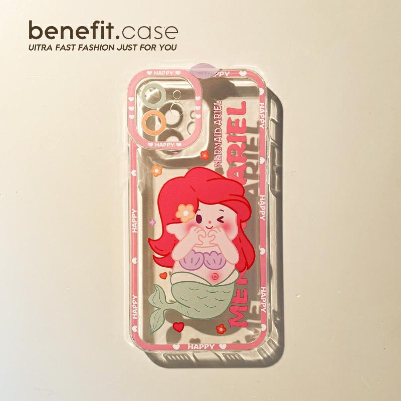 Accesorii Creative Pentru Telefoane Mobile | Beneficiu: Carcasă De Telefon Pentru Iphone 15, 13 Pro Max, 12 Mini, 14 Pro Max, 11/Xs Max, 8 Plus/7P, Cu Design Drăguț De Sirenă Q Versiune Cartoon Roz, Ideală Pentru Femei, Protejează Împotriva Căderilor. Accesorii Creative Pentru Telefoane Mobile Accesorii Creative Pentru Telefoane Mobile