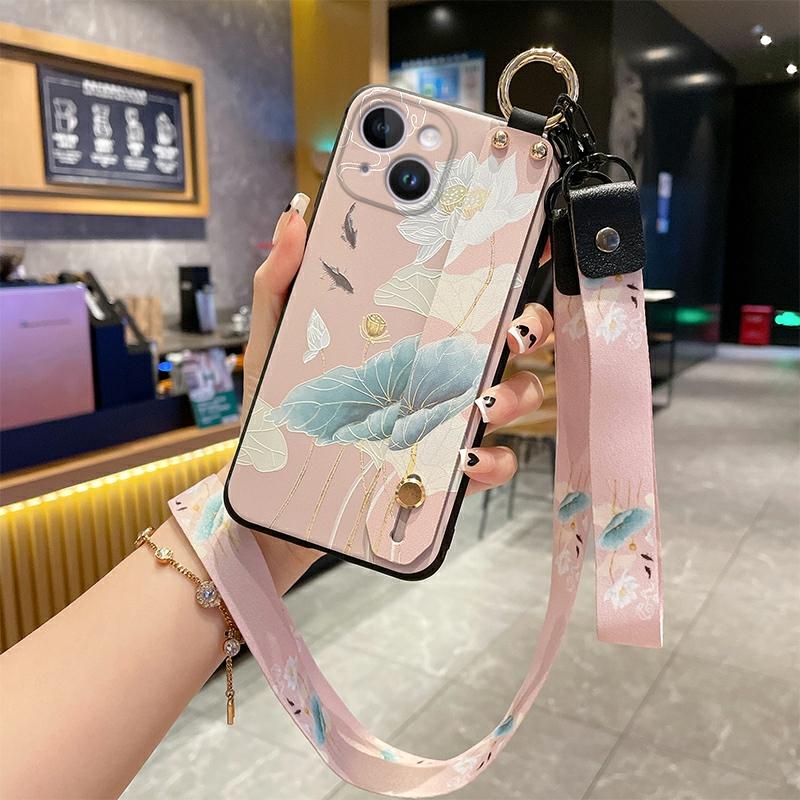 Accesorii Creative Pentru Telefoane Mobile | Carcasă Compatibilă Cu Iphone 15, Husă De Protecție Pentru Iphone 14 Pro Cu Curea De Mână, Husă Din Silicon Pentru Iphone 13/12/11/Xs/Xr/6/7/8/Plus/Pro/Max, Model Feminin X/Xr. Accesorii Creative Pentru Telefoane Mobile Accesorii Creative Pentru Telefoane Mobile