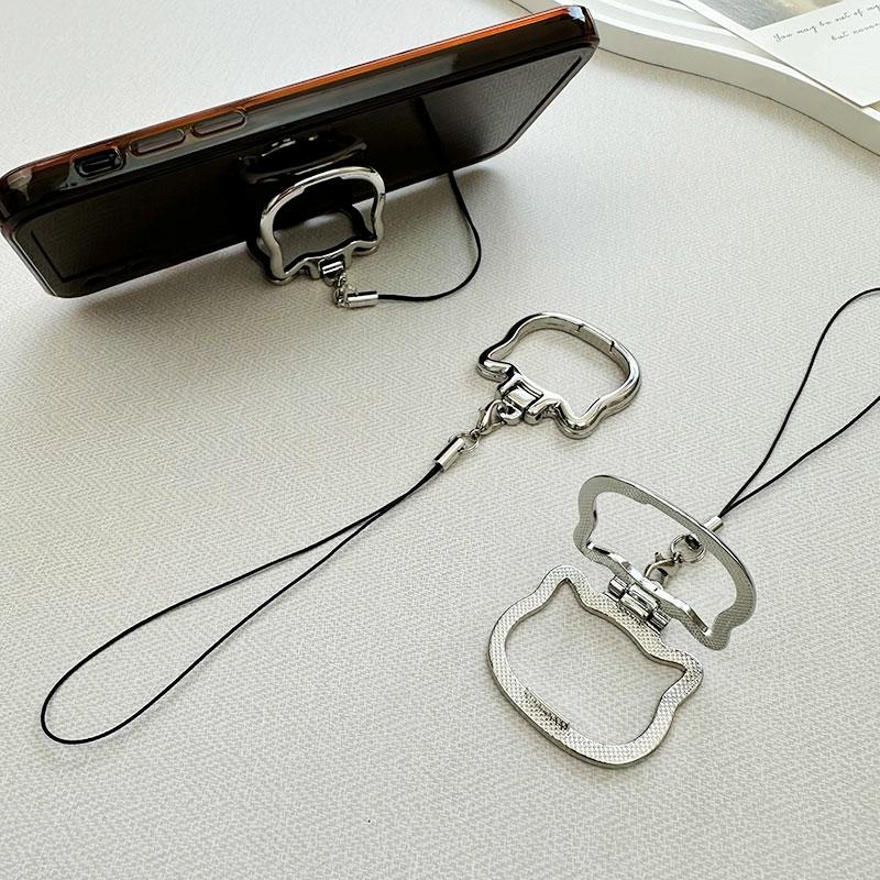 Accesorii Pentru Telefoane Mobile | Sfoară Creativă Pentru Telefon Cu Suport Tip Inel, Suport De Birou Pentru Bărbați Și Femei, Scurt, Cu Usb, Cheie, Husă De Telefon, Pandantiv Universal, Lanț De Agățat. Accesorii Pentru Telefoane Mobile Accesorii Pentru Telefoane Mobile