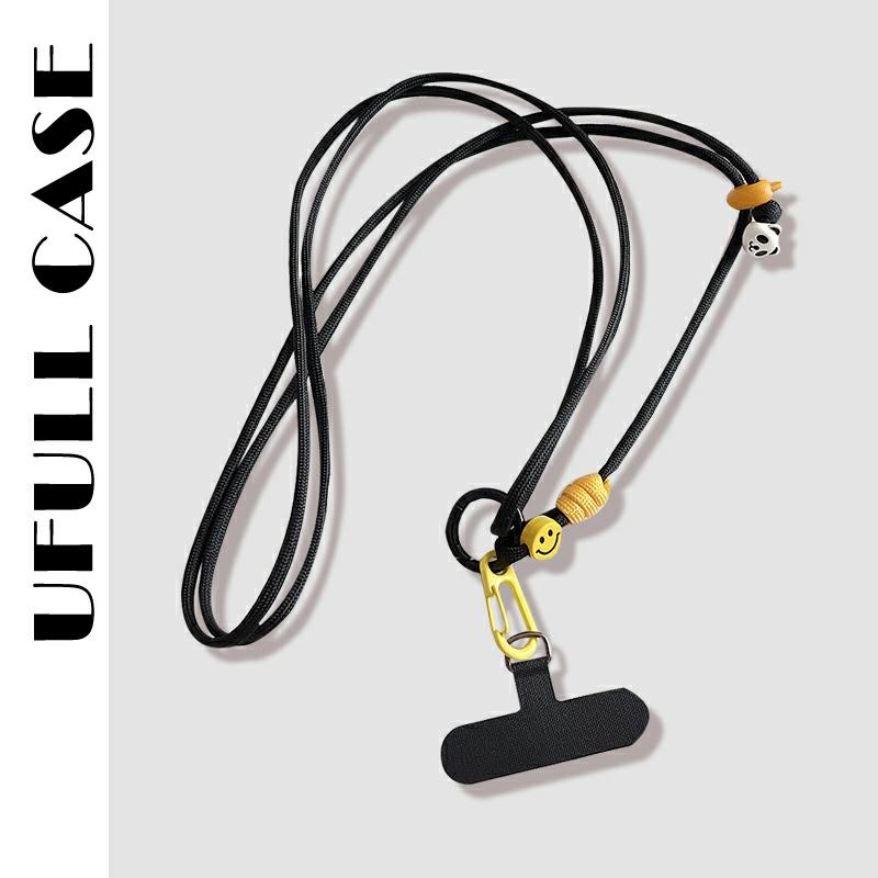 Accesorii Pentru Telefoane Mobile | Ufull Suport Pentru Telefon Cu Față Zâmbitoare, Curea De Umăr, Clips Pentru Chei, Husă Pentru Telefon, Lanț De Agățat, Accesorii Pentru Gât, Cordon Universal, Suport Pentru Încărcare, Clips De Prindere, Dispozitiv Anti-Pierdere. Accesorii Pentru Telefoane Mobile Accesorii Pentru Telefoane Mobile